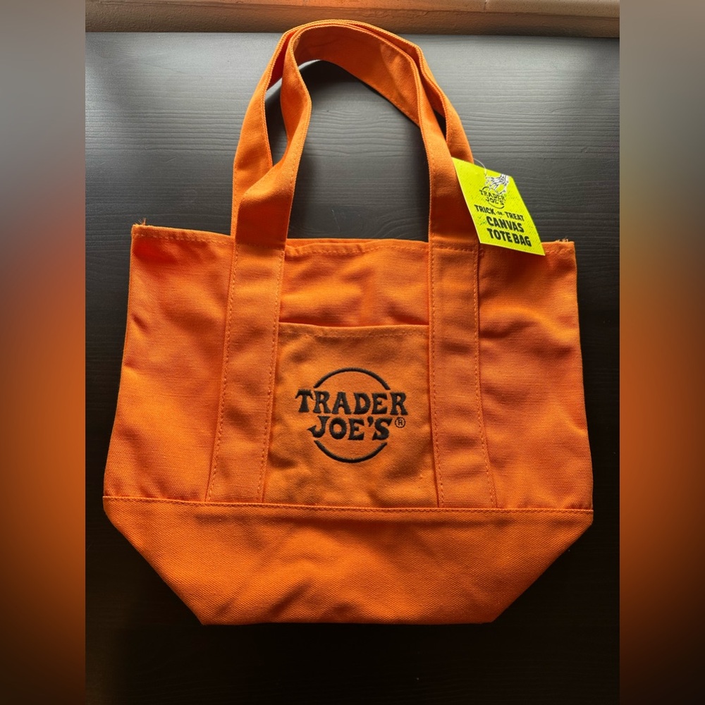 4 Trader Joe's Halloween Tote Bag Collection Set